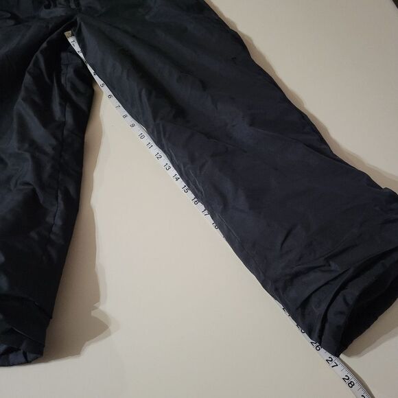 Faded Glory Unisex Kids Black Snow Bibs Pants - Picture 5 of 12